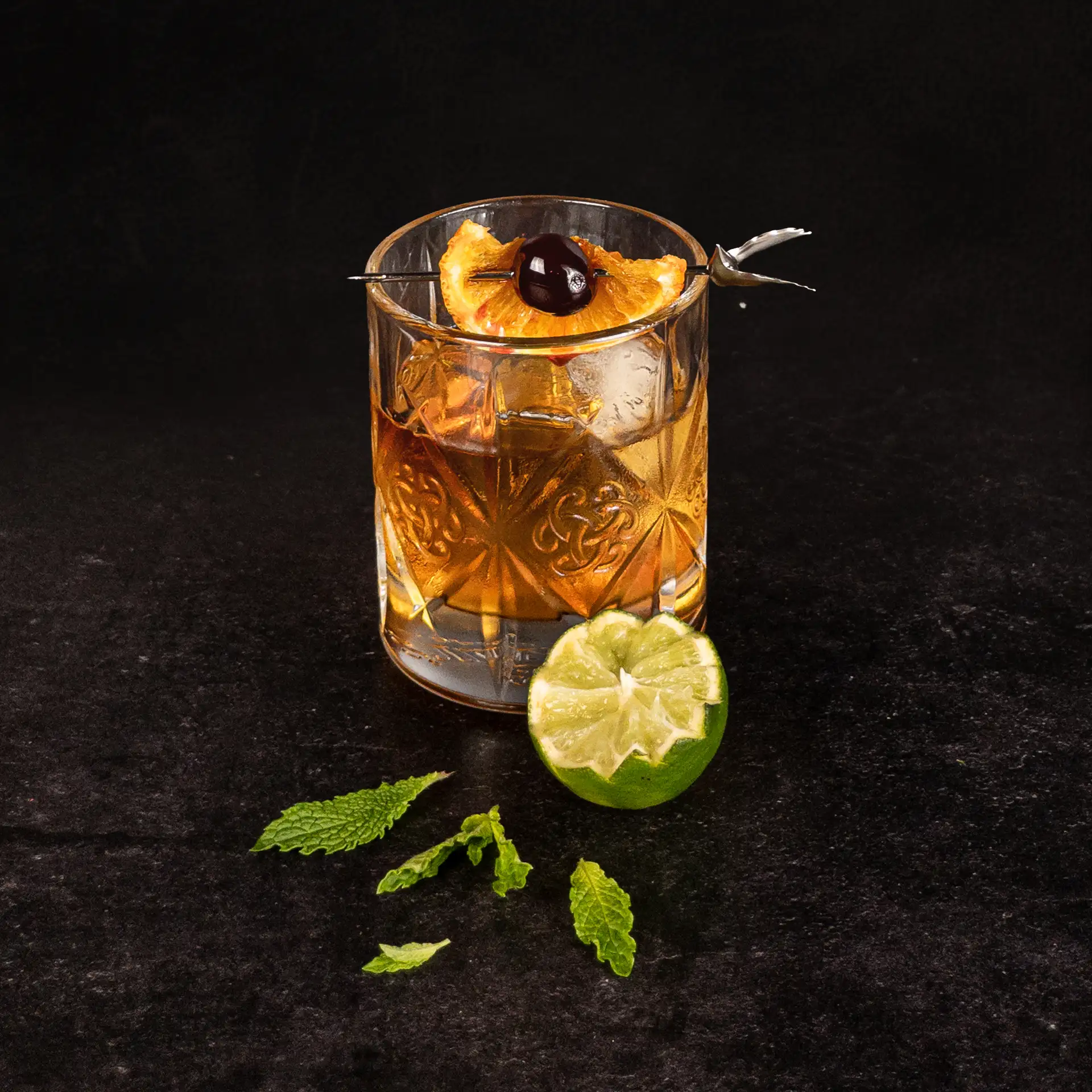 Moustache Old Fashion